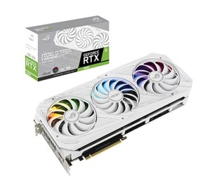 Card đồ họa - VGA Card ASUS ROG Strix GeForce RTX 3080 White 10GB V2