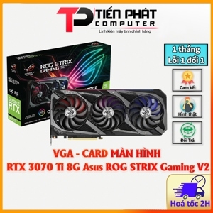 Card đồ họa - VGA Card Asus ROG-STRIX-RTX3070-8G-GAMING