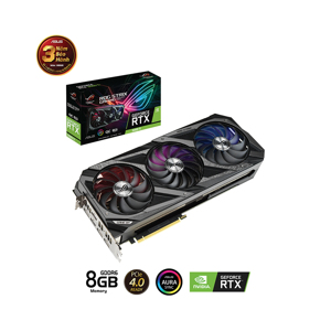 Card đồ họa - VGA Card Asus ROG STRIX RTX 3060 Ti-O8G-GAMING