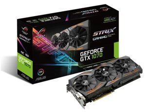 Card đồ họa - VGA Card Asus Strix Gaming Geforce GTX 1070 OC 8GB