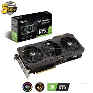 Card đồ họa - VGA Card Asus TUF-RTX3090-O24G-GAMING