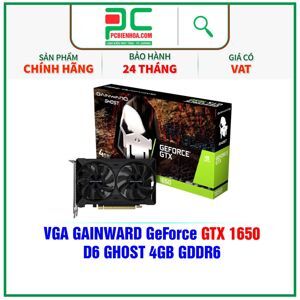 Card đồ họa - VGA Card Gainward GTX 1650 D6 GHOST 4GB