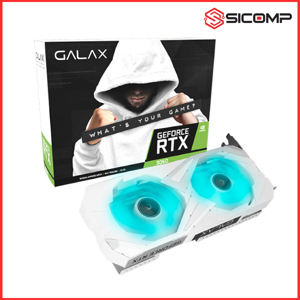 Card đồ họa - VGA Card GALAX GeForce RTX 3060 EX White (1-Click OC) 12GB