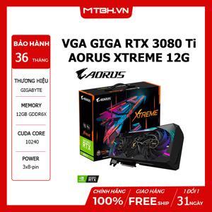 Card đồ họa - VGA Card Gigabyte Aorus RTX 3080 Ti XTREME 12GB