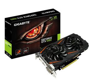 Card đồ họa - VGA Card Gigabyte GeForce GTX 1060 Windforce OC 3G