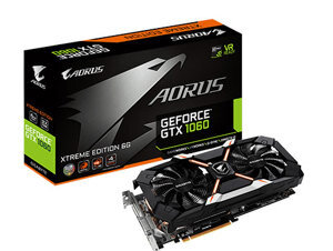 Card đồ họa - VGA Card Gigabyte Aorus GeForce GTX 1060 Xtreme Edition 6GB