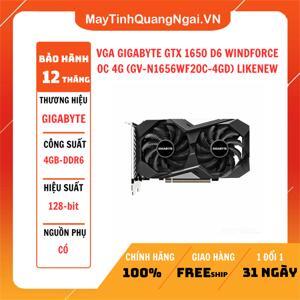 Card đồ họa - VGA Card Gigabyte GeForce GTX 1650 Windforce OC 4G