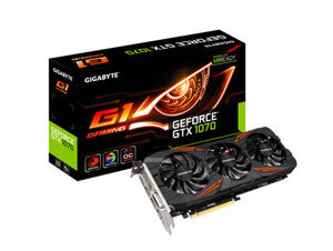 Card đồ họa - VGA Card Gigabyte GTX1070 Winforce OC 8GB