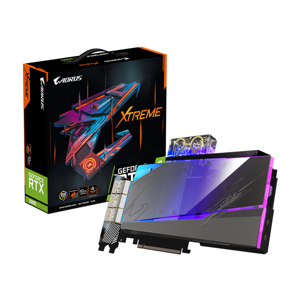 Card đồ họa - VGA Card Gigabyte RTX 3080 AORUS XTREME WATERFORCE-10GD