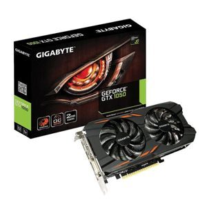 Card đồ họa - VGA Card Gigabyte GeForce GTX 1050 Windforce OC 2G