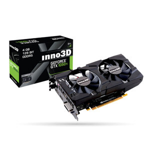 Card đồ họa - VGA Card Inno3D GeForce GTX 1050 Ti Twin X2 4Gb GDDR5
