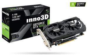 Card đồ họa - VGA Card Inno3D GeForce GTX 1050 Ti Twin X2 4Gb GDDR5