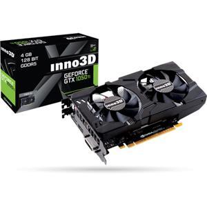 Card đồ họa - VGA Card Inno3D GeForce GTX 1050 Ti Twin X2 4Gb GDDR5