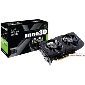 Card đồ họa - VGA Card Inno3D GeForce GTX 1050 Twin X2 2GB