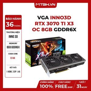 Card đồ họa - VGA Card Inno3D RTX 3070 Ti X3 OC