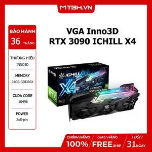 Card đồ họa - VGA Card màn hình Inno3D RTX 3090 ICHILL X4