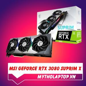 Card đồ họa - VGA Card MSI GeForce RTX 3080 Suprim X 10G LHR