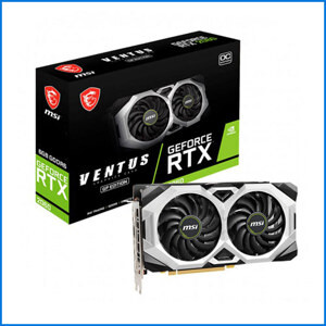 Card đồ họa - VGA Card MSI GeForce RTX 2060 Ventus GP OC