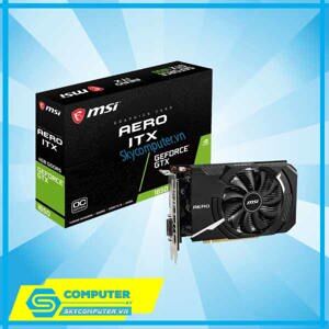 Card đồ họa - VGA Card MSI GTX 1650 Aero ITX 4G OC