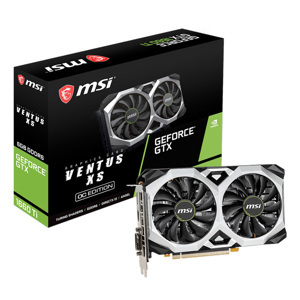 Card đồ họa - VGA Card MSI GTX 1660Ti Ventus XS 6GB DDR6