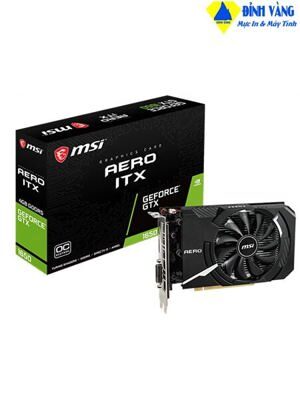 Card đồ họa - VGA Card MSI GTX 1650 D6 Aero ITX 4G OCV1