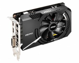 Card đồ họa - VGA Card MSI GTX 1650 D6 Aero ITX 4G OCV1