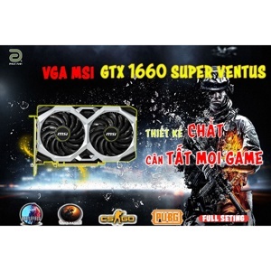 Card đồ họa - VGA Card MSI GTX 1660 Super VENTUS XS OC 6G