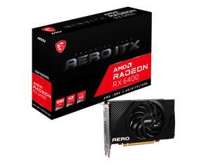 Card đồ họa - VGA Card MSI Radeon RX 6400 Aero ITX 4G 1 Fan