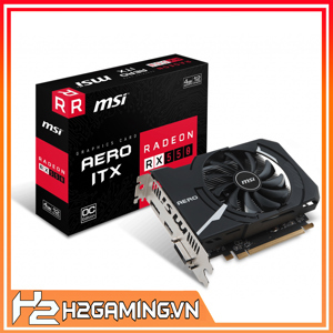 Card đồ họa - VGA Card MSI RX 550 Aero ITX 4G OC