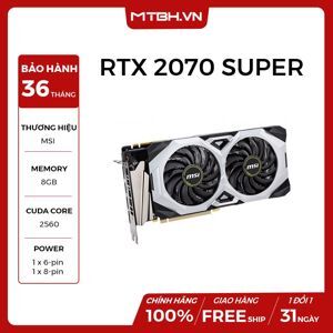 Card đồ họa - VGA Card MSI RTX 2070 Ventus GP