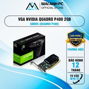 Card đồ họa - VGA Card Nvidia Quadro P400 2GB GDDR5