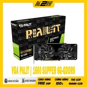 Card đồ họa - VGA Card Palit GTX 1660 Dual 6GB