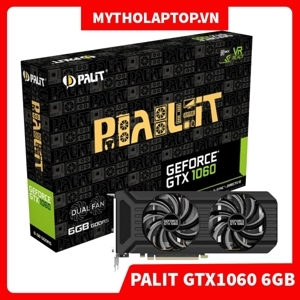 Card đồ họa - VGA Card Palit GTX 1060 Dual 6GB