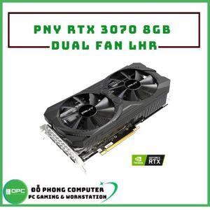 Card đồ họa - VGA Card PNY GeForce RTX 3070 8GB UPRISING Dual Fan