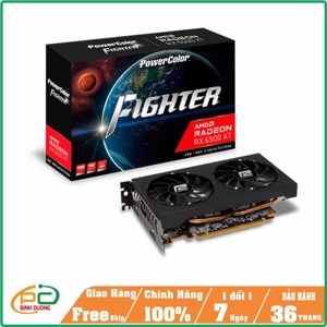 Card đồ họa - VGA Card Powercolor Fighter RX 6500 XT 4G GDDR6