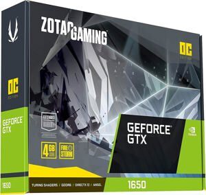 Card đồ họa - VGA Card Zotac Gaming GeForce GTX 1650 AMP Core 4GB (4GB GDDR6, 192-bit, HDMI +DP)