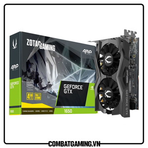 Card đồ họa - VGA Card Zotac Gaming GeForce GTX 1650 AMP Core 4GB (4GB GDDR6, 192-bit, HDMI +DP)