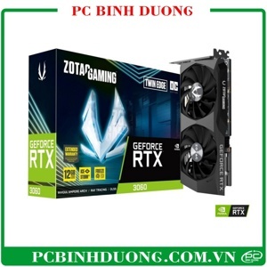 Card đồ họa - VGA Card Zotac RTX 3060 12G GDDR6 Gaming Twin Edge OC