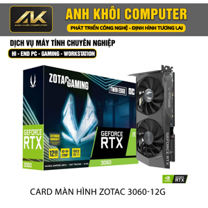 Card đồ họa - VGA Card Zotac RTX 3060 12G GDDR6 Gaming Twin Edge OC