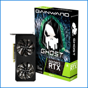 Card đồ họa - VGA Gainward GeForce RTX 3060 Ghost 12GB (NE63060019K9-190AU)