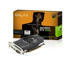 Card đồ họa - VGA Galax GTX 1050Ti 4G GDDR5 (1-Click OC)