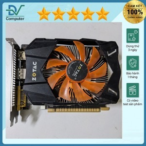 Card đồ họa (VGA) Zotacs GTX750TI-1GD5 - Geforce GTX750 Ti, 1Gb, DDR5, 128Bit