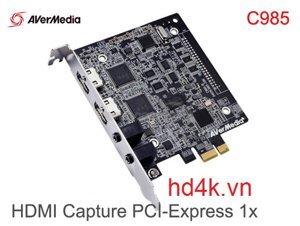 Card ghi hình HDMI Aver Media GL510E PCI-E 1X HDMI Capture