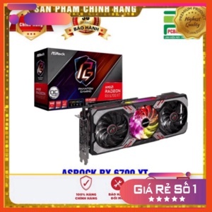 Card màn hình Asrock RX 6700 XT Phantom Gaming D-12GB OC