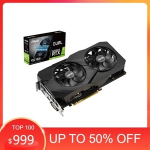 Card màn hình Asus Dual GeForce RTX 3060 Ti V2 OC Edition O8GB GDDR6