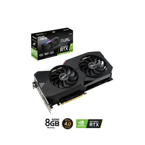 Card màn hình Asus Dual GeForce RTX 3060 Ti V2 OC Edition O8GB GDDR6