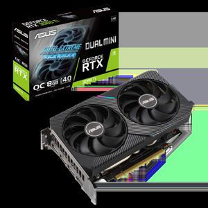 Card màn hình Asus Dual GeForce RTX 3060 Ti V2 MINI OC Edition 8GB GDDR6