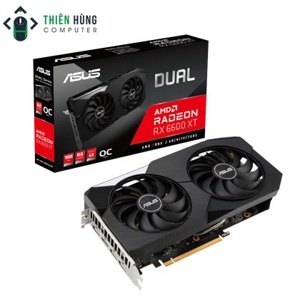 Card màn hình Asus Dual Radeon RX 6600 XT OC Edition 8GB GDDR6