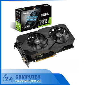 Card màn hình Asus DUAL RTX 2060-O6G EVO