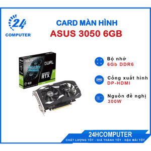 Card màn hình Asus DUAL RTX 3050-8G